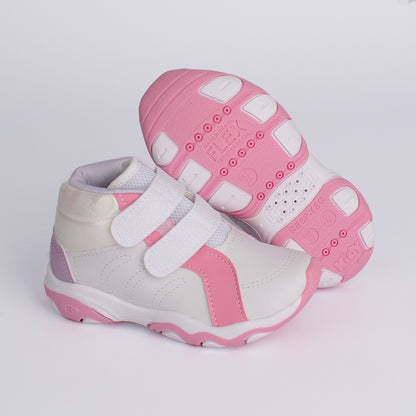 TÊNIS KIDY PLAY RESPITEC BRANCO/ROSA/LILAS