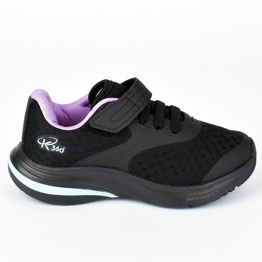 Tênis Infantil K-360 Super Leve 2 Esportivo Preto e Verde