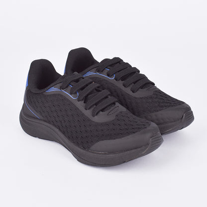 Tênis Infantil K360 2 Esportivo Preto e Azul - Conforto e Amortecimento