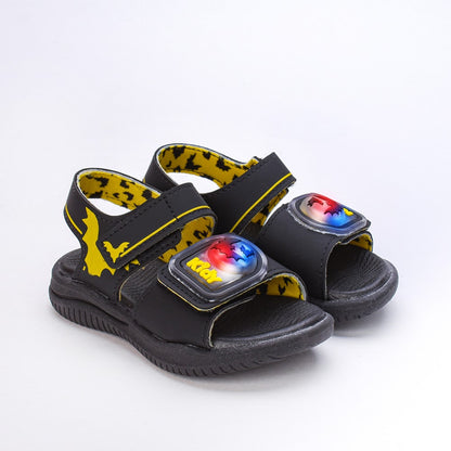 SANDALIA KIDY FLY BABY PRETO/AMARELO Kidy