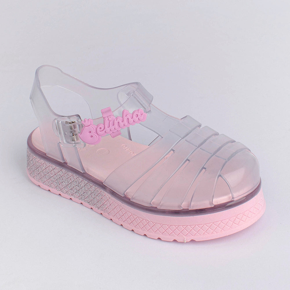 SANDÁLIA KIDY GLOSS ROSA