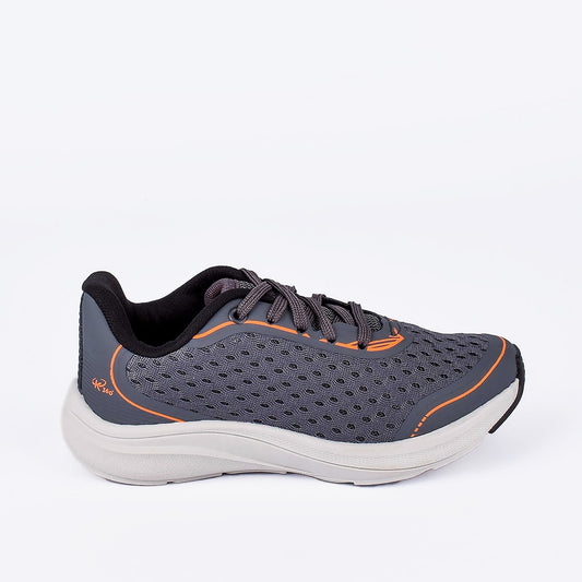 TÊNIS KIDY K360 ENERGY 2 GRAFITE/LARANJA NEON