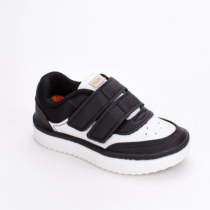 TÊNIS KIDY HAPPY PRETO/BRANCO