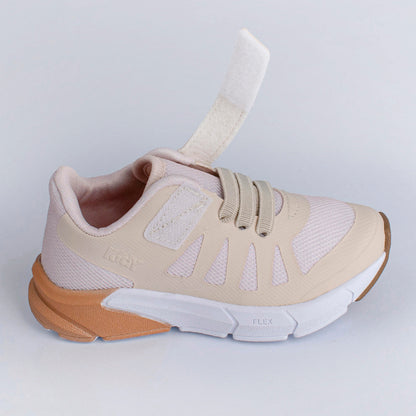 TENIS INFANTIL UNISSEX KIDY ENERGY BABY RESPITEC MARFIM/DOURADO