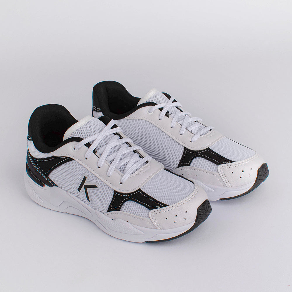 TENIS K360 RETRO BRANCO/PRETO Kidy