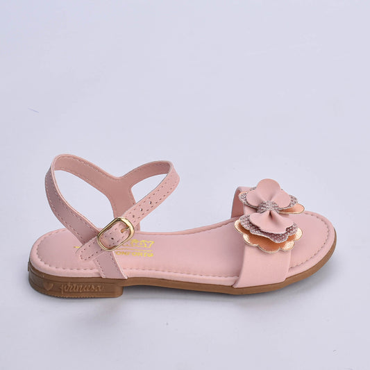 Sandália Menina Kidy Amar Comfort Nude