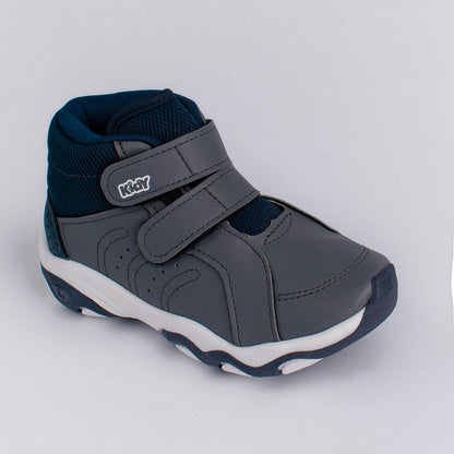 Tênis Kidy Play Respitec Grafite Marinho