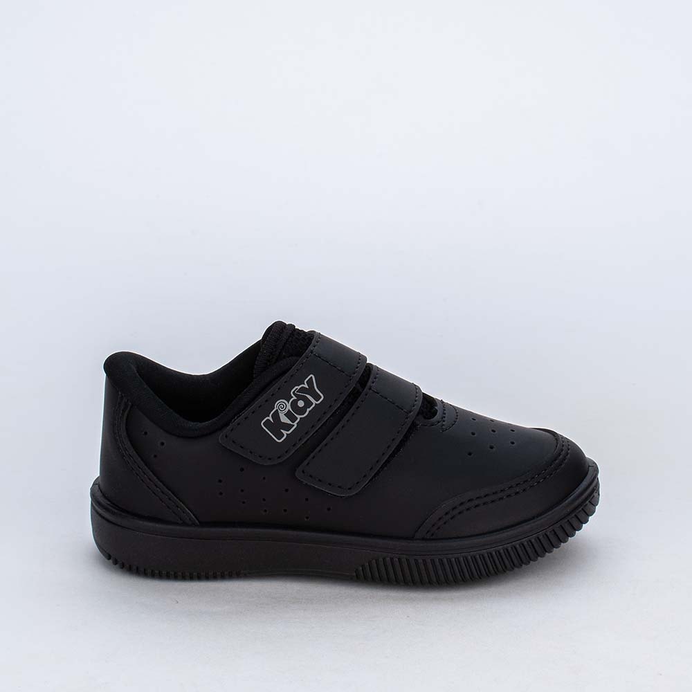 Tênis Infantil Menino Kidy Usefull Preto College Escolar