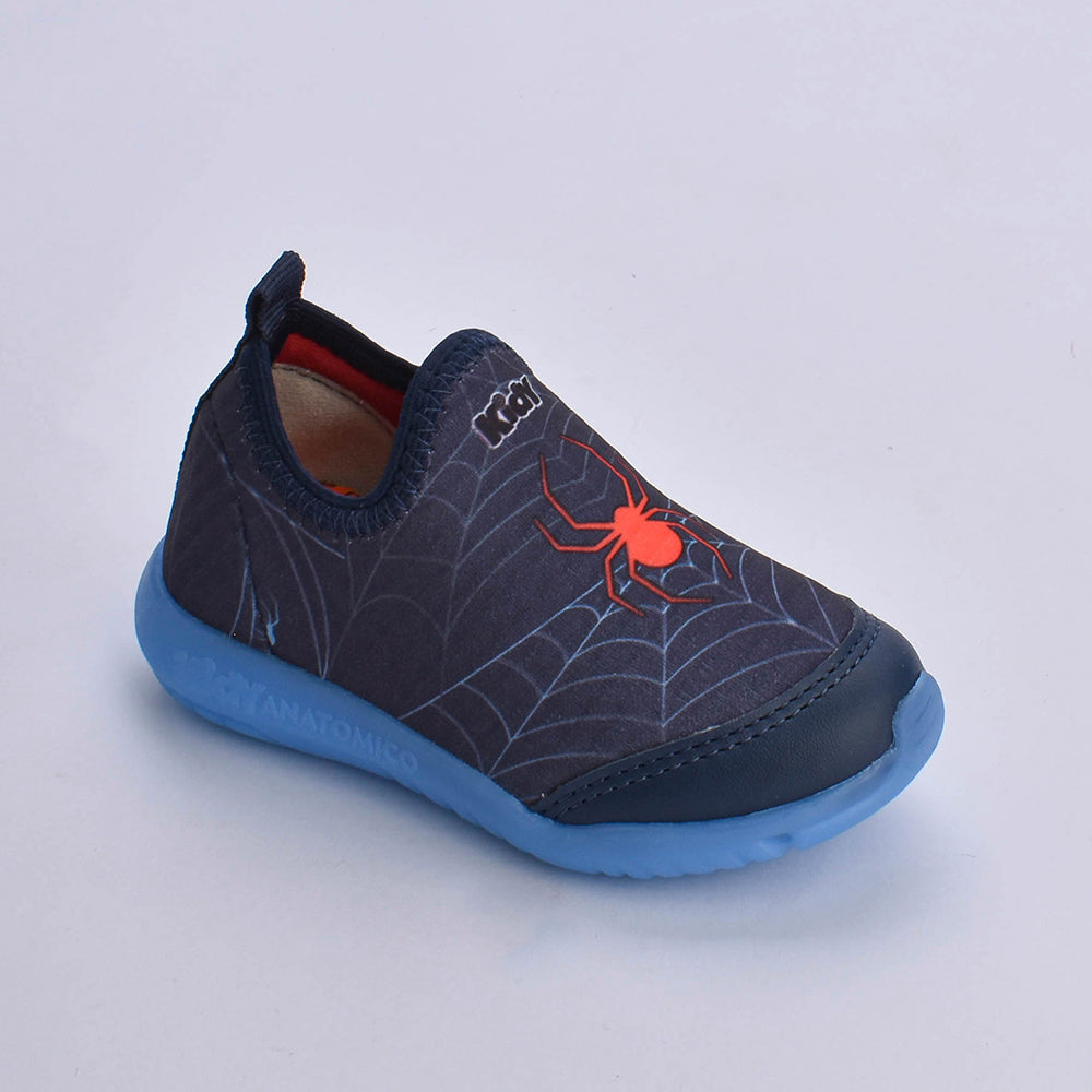 Tênis Kidy Flex Ligth Marinho e Vermelho