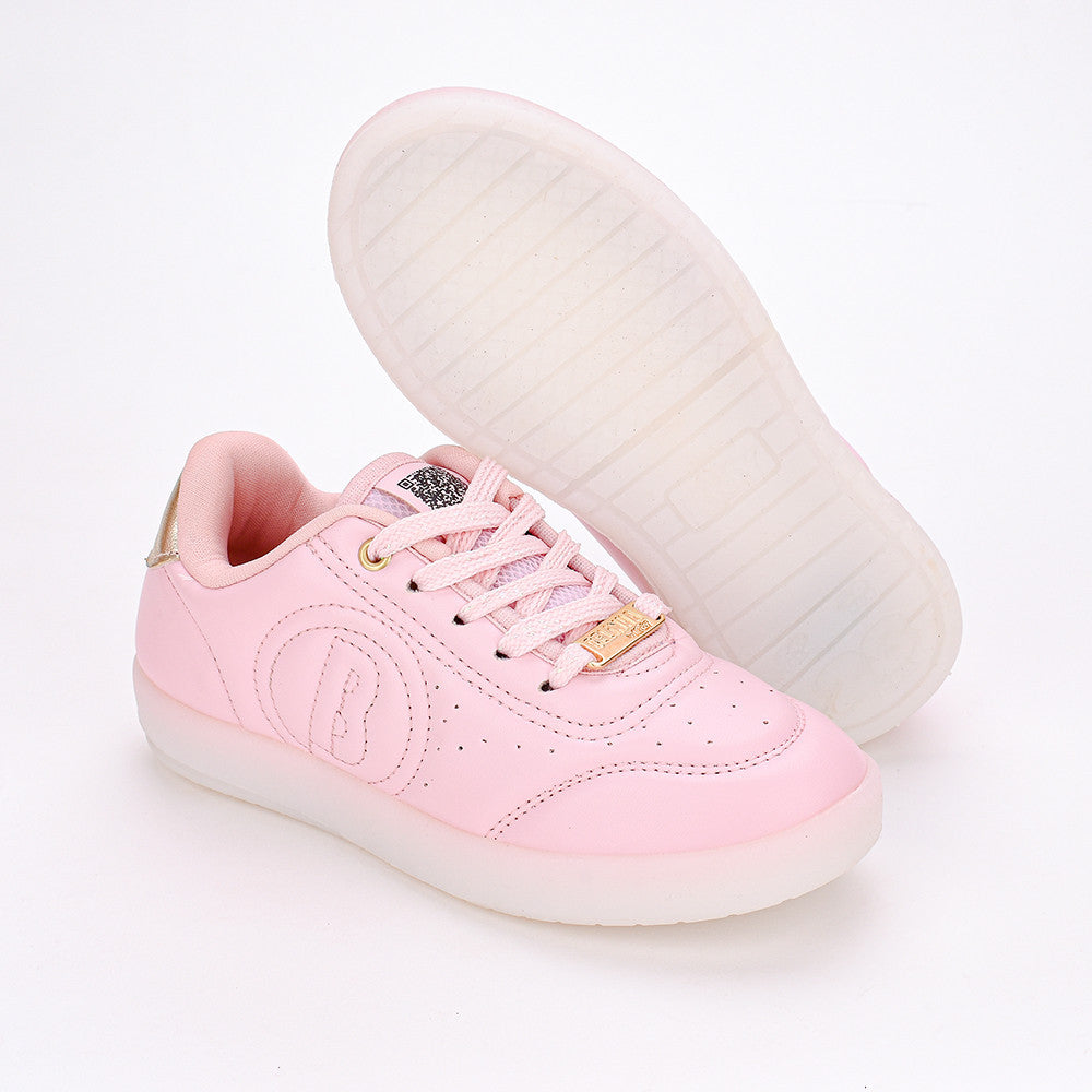Tênis Menina Infantil Kidy Hype Nude