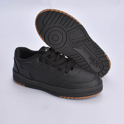 Tênis Menino Infantil K360 Estilo Respitec Preto e Caramelo - Kidy