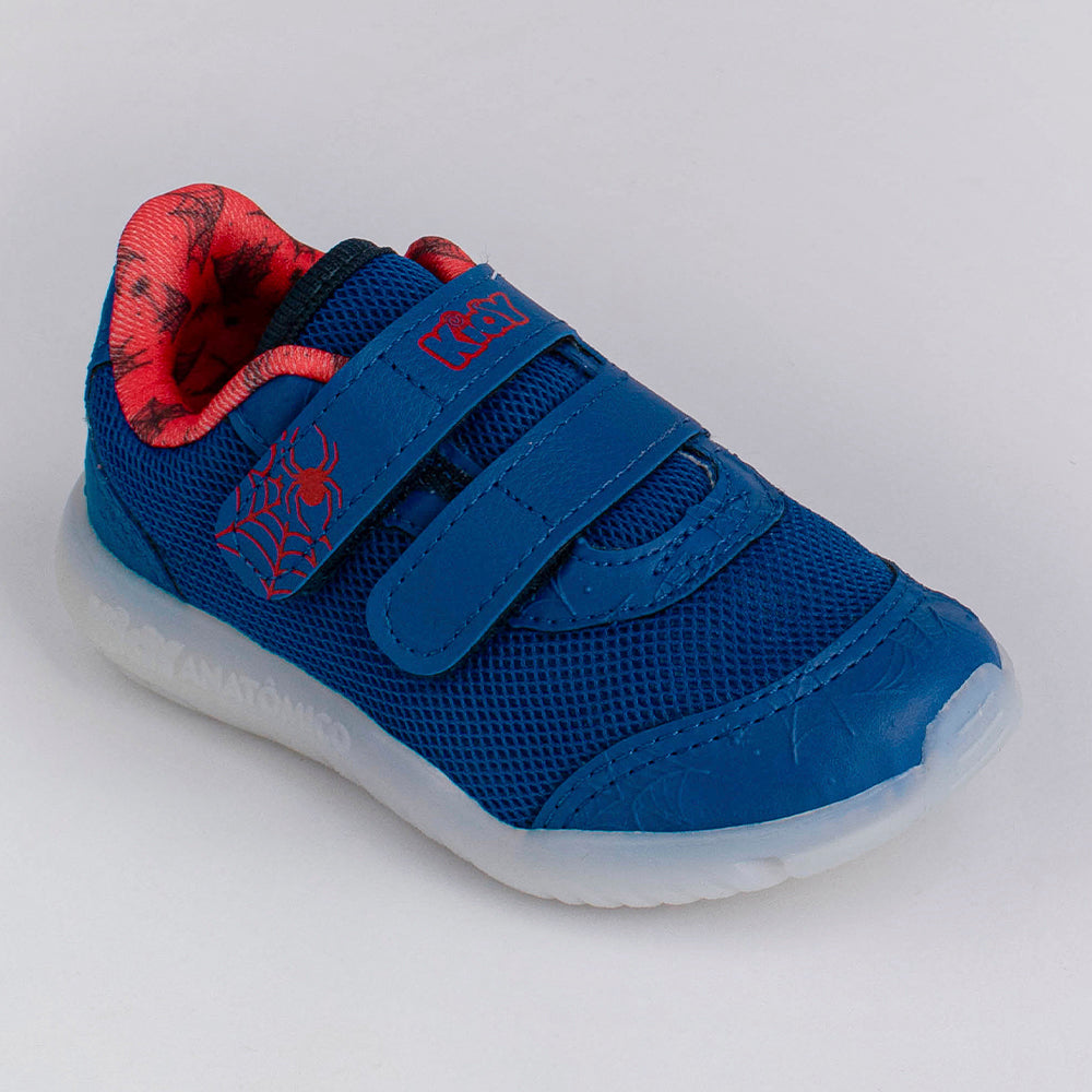 TENIS KIDY FLEX LIGHT AZUL/VERMELHO Kidy