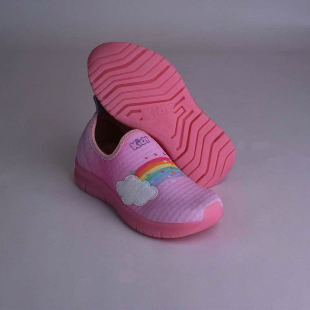 Tênis Menina Infantil Kidy Ultra Flex Rosa
