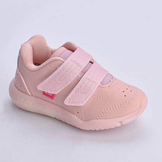 Tênis Infantil Menina Kidy Flex Ligth Nude