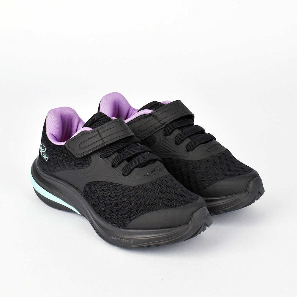 Tênis Infantil K-360 Super Leve 2 Esportivo Preto e Verde