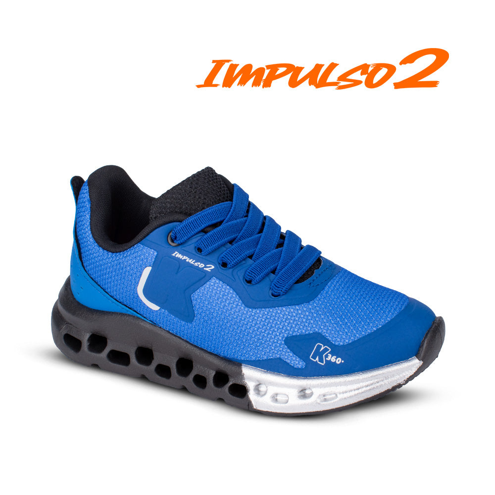 TENIS K360 IMPULSO 2 AZUL/PRETO