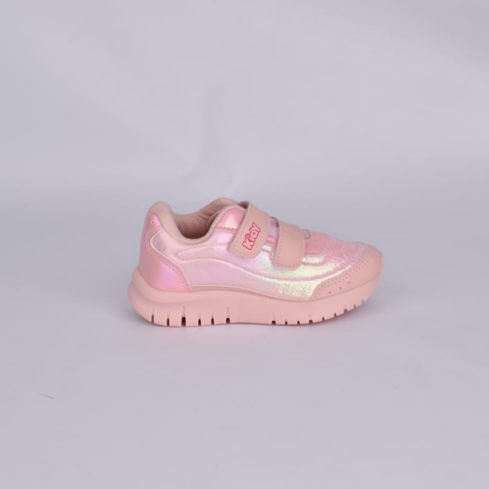 Tênis Kidy Ultra Flex Nude Holográfico