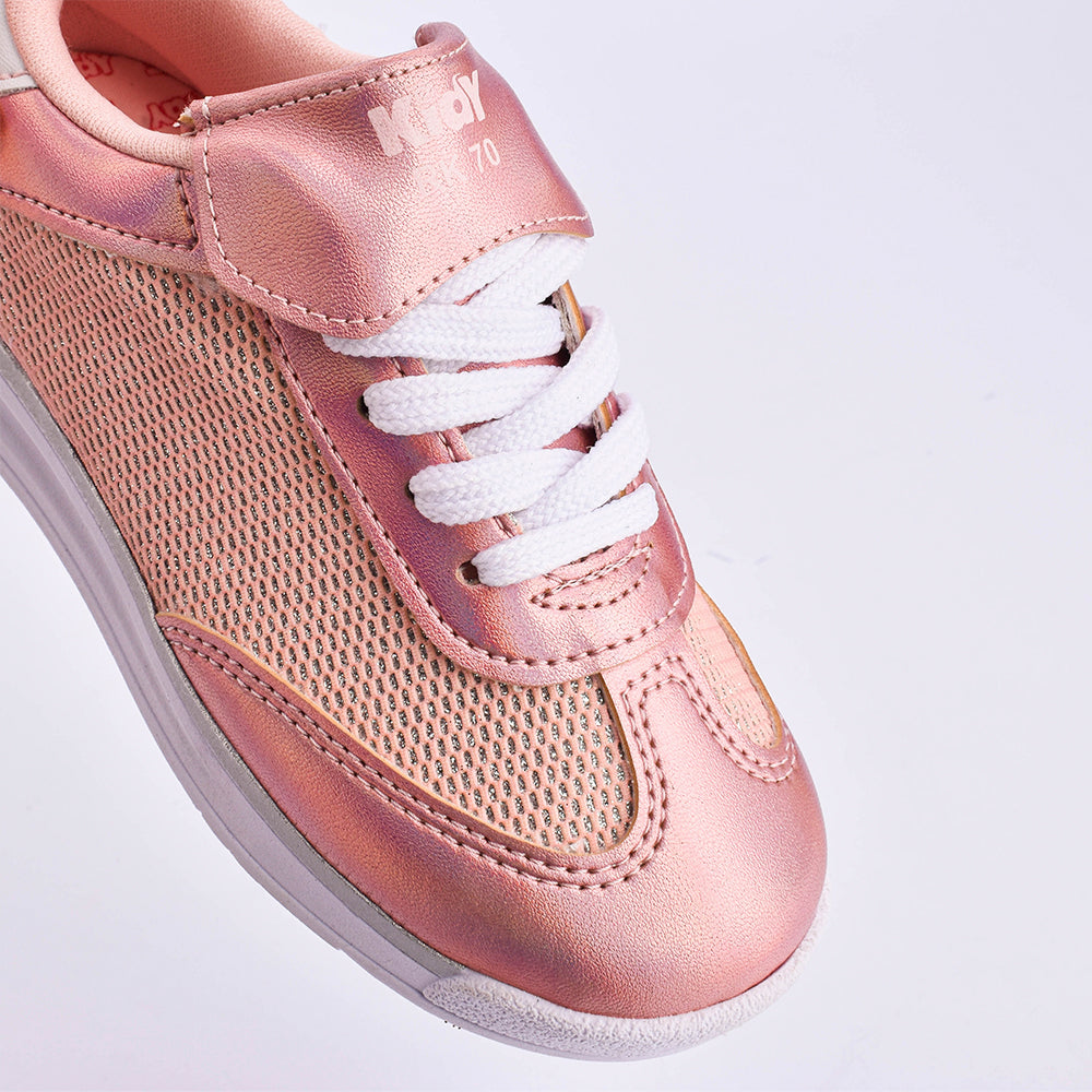 Tênis Infantil Menina Kidy RK-70 – Rosa com Estilo