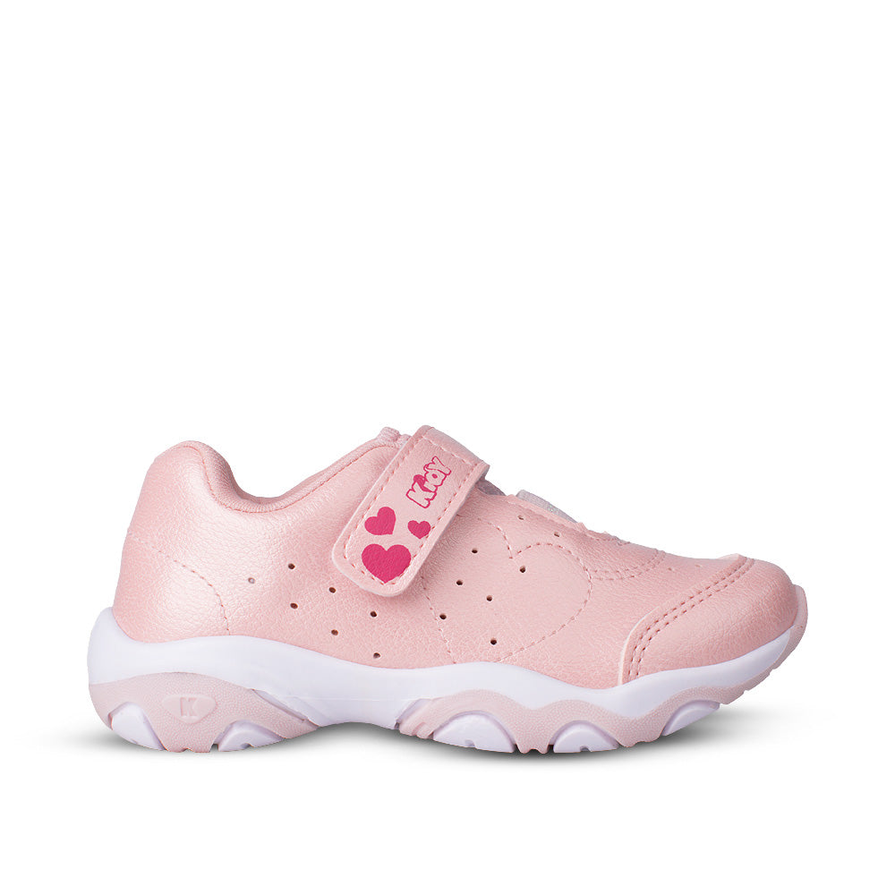 Tênis Infantil Menina Kidy Play Rosa Anatômico Com Brinquedo