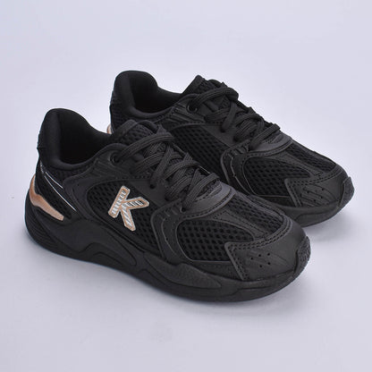 Tênis Infantil Menino Kidy K360 Retro Preto/Ouro