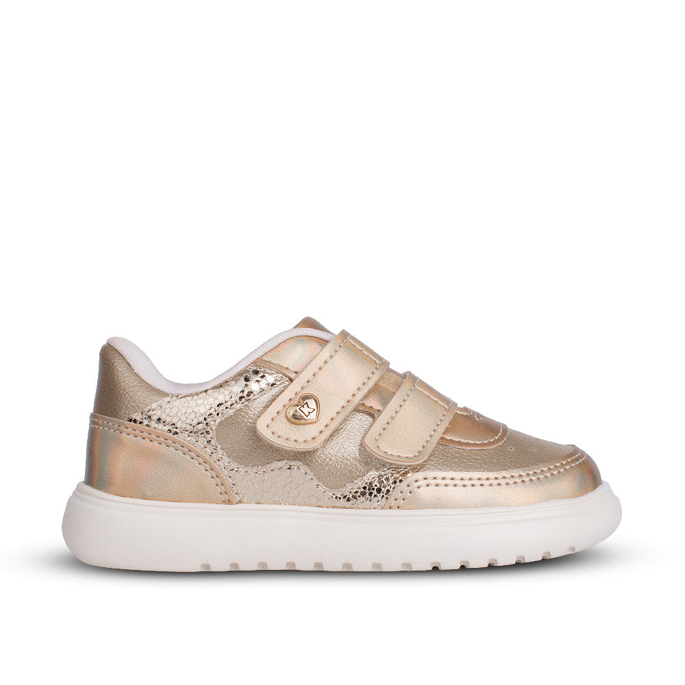 Tênis Infantil Menina Kidy Soft Marinho/Pink Casual Fecho Duplo e Conforto