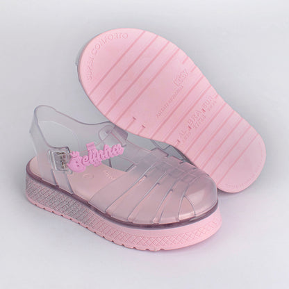 SANDÁLIA KIDY GLOSS ROSA