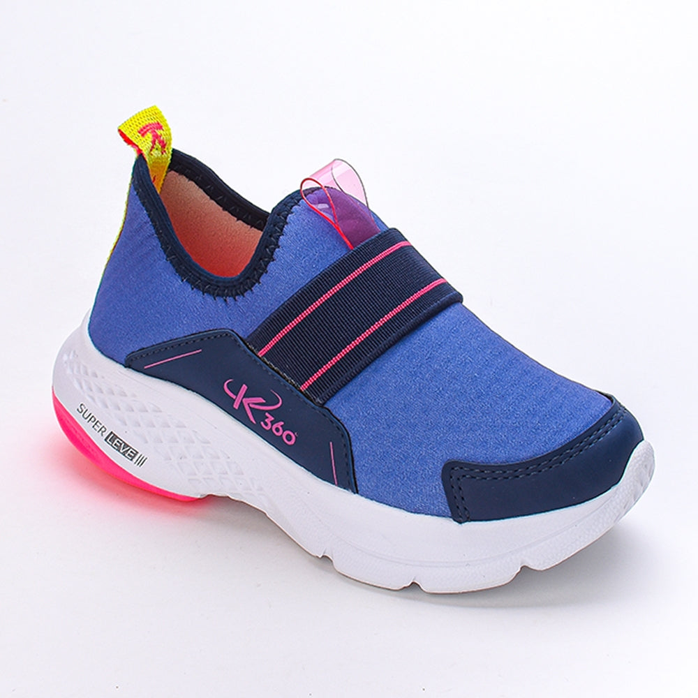 TENIS K-360 SUPER LEVE AZUL NIKE/PINK NEON Kidy