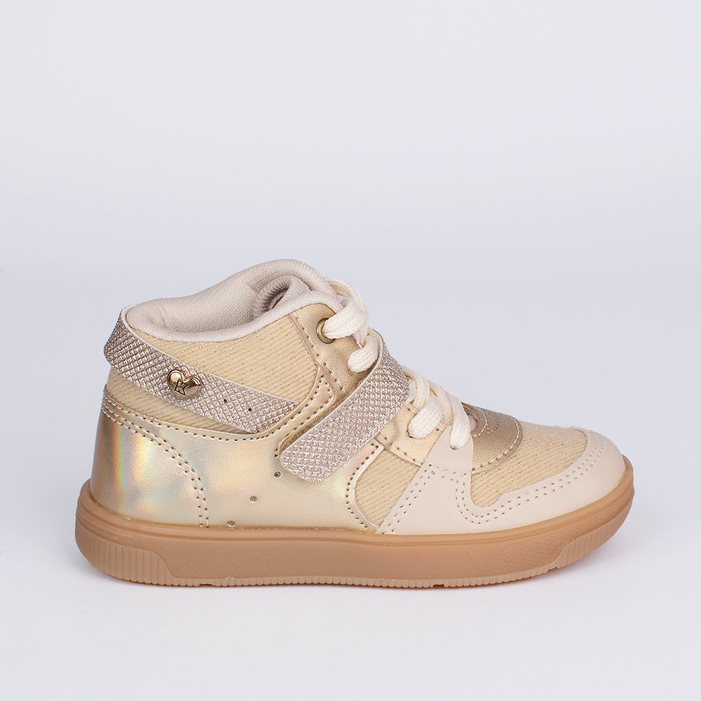 Tênis Kidy Astral Ouro/Marfim