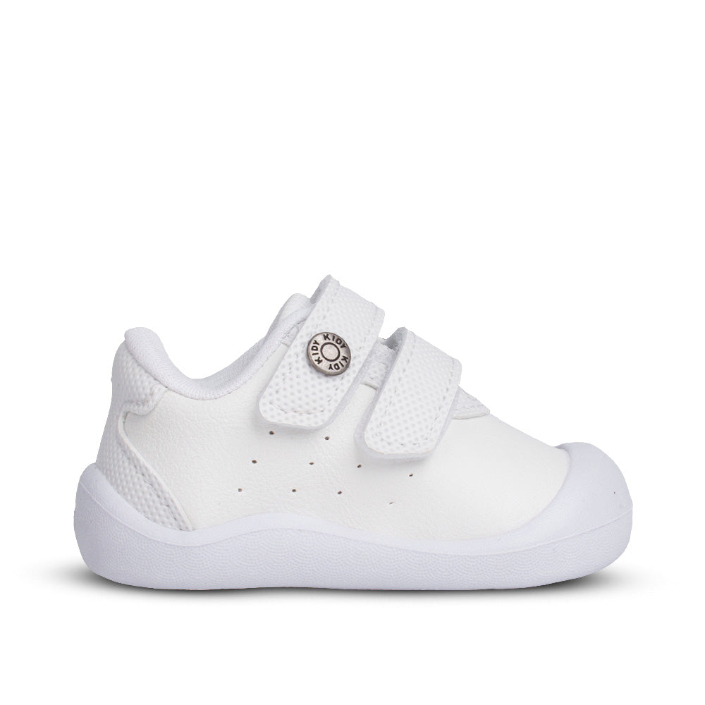Tênis Sapatilha Infantil Menino Kidy Casual Branco Batizado Primeiros Passos