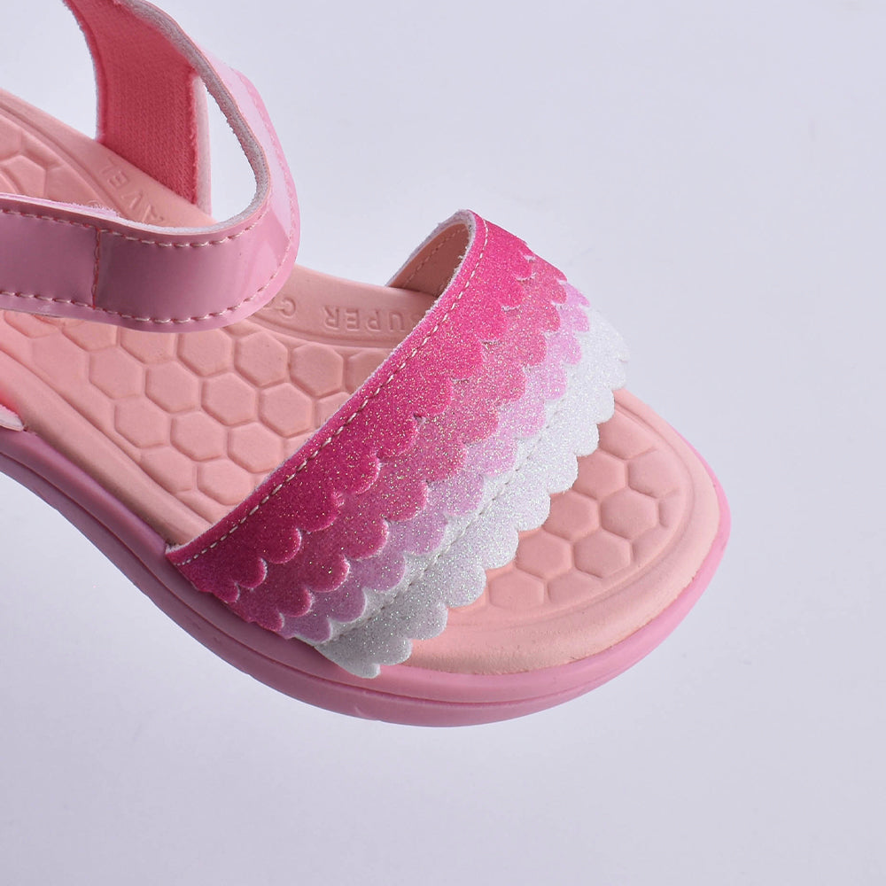 Sandália Menina Infantil Kidy Toys Baby Rosa