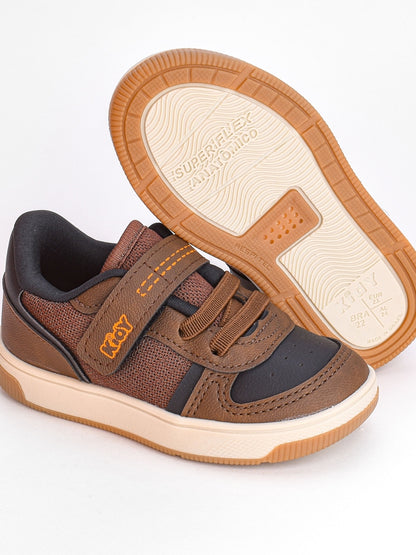 SAPATÊNIS KIDY MILÃO RESPITEC CAFE/PRETO Kidy