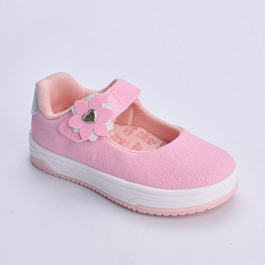 Tênis Infantil Menina Kidy Happy Rosa Conforto e Segurança para Meninas