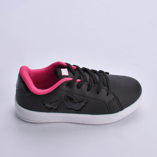 Tenis Hype Kidy Goods Preto + Livro de Colorir Kidy Goods
