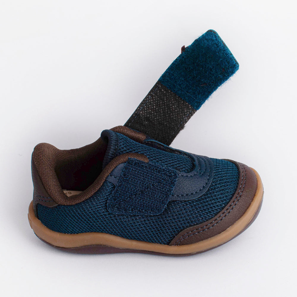 TênisMenino Kidy Colors Equilíbrio Marinho Café