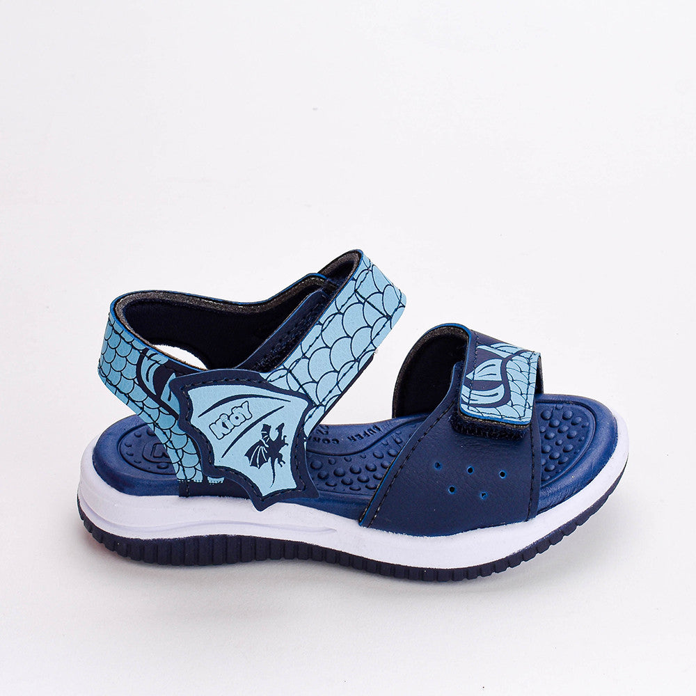 SANDALIA KIDY FLY BABY MARINHO/AZUL