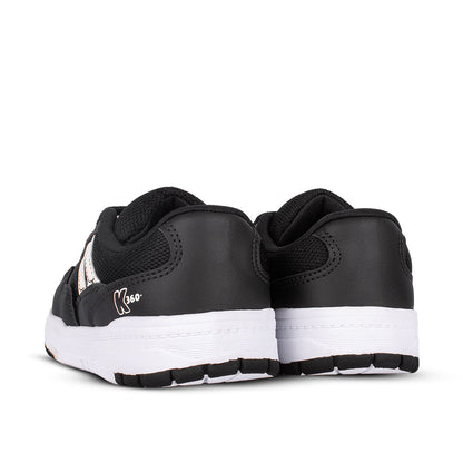 Tênis Infantil Menino K360 Estilo Respitec Preto e Branco