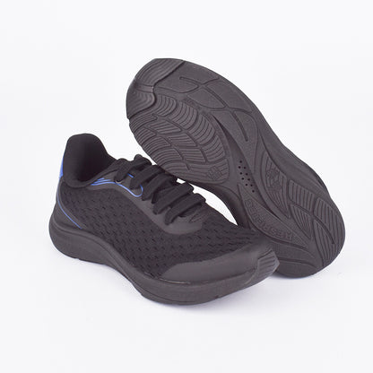 Tênis Infantil K360 2 Esportivo Preto e Azul - Conforto e Amortecimento