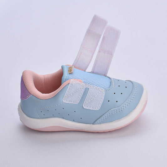 TÊNIS INFANTIL MENINA KIDY EQUILIBRIO AZUL/ROSA
