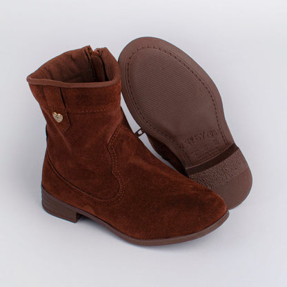 Bota Menina Infantil Kidy Montaria Baby Camel