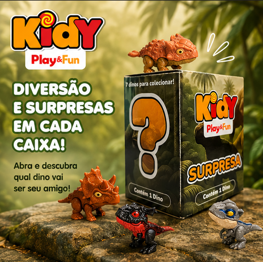 Mini Dinossauros colecionáveis Brinquedo