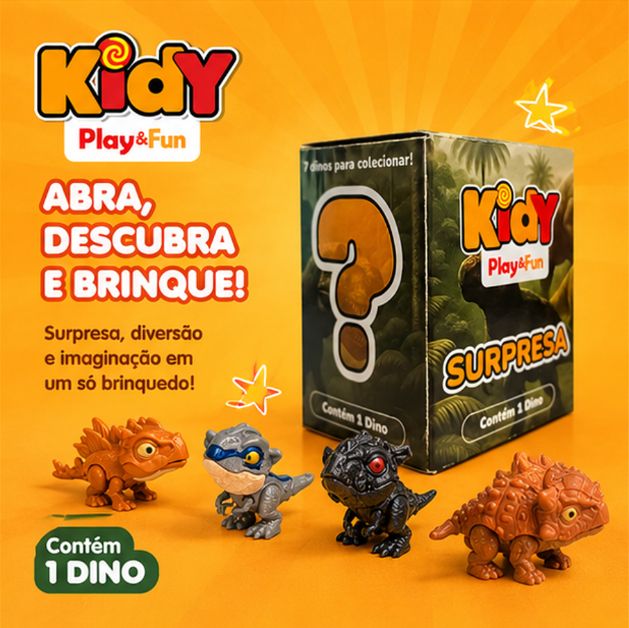 Mini Dinossauros colecionáveis Brinquedo