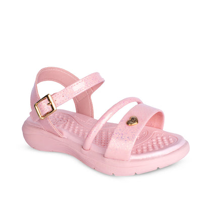 Sandália Menina Infantil Kidy Fly Baby Nude