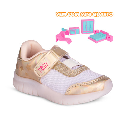 TENIS KIDY ULTRA FLEX OURO Kidy