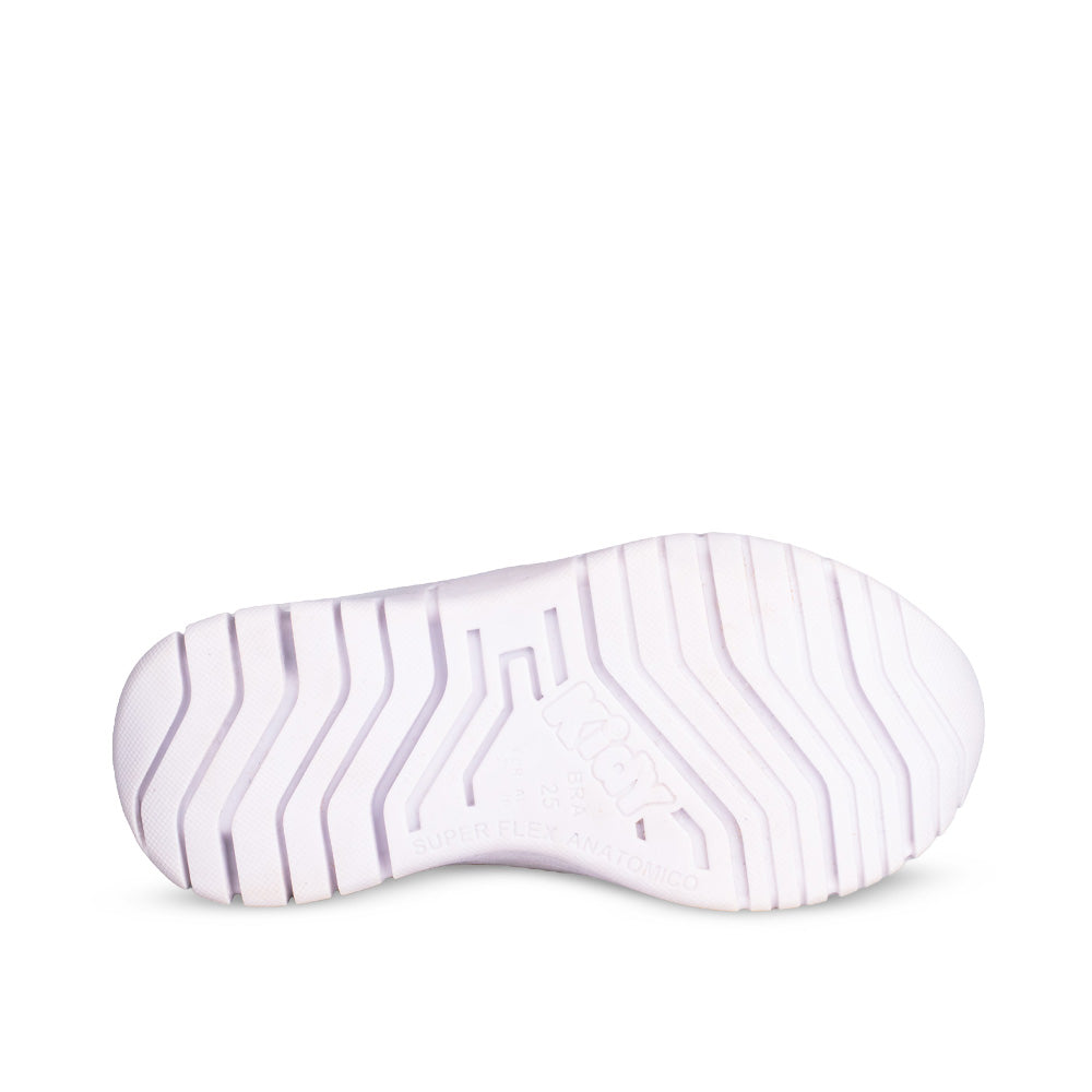 Tênis Infantil Kidy Ultra Flex Verde Militar com Laranja