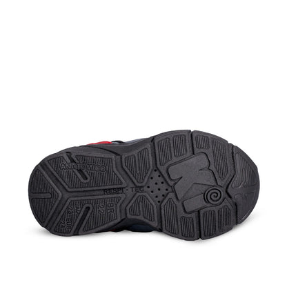 Tênis Kidy Energy Baby Respitec Grafite e Vermelho