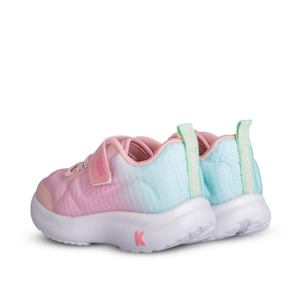 Tênis Infantil Menina Kidy Nuvem Nude e Acqua Conforto e Leveza