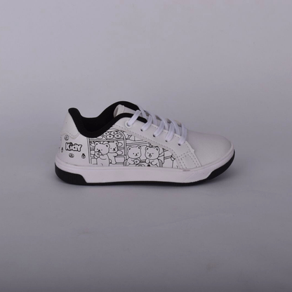 Kit Tênis Infantil Menino Kidy Astral + Livro Bob Goods