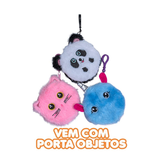 Porta Objetos Panda Unicórnio Gato Organizador Infantil Fofo