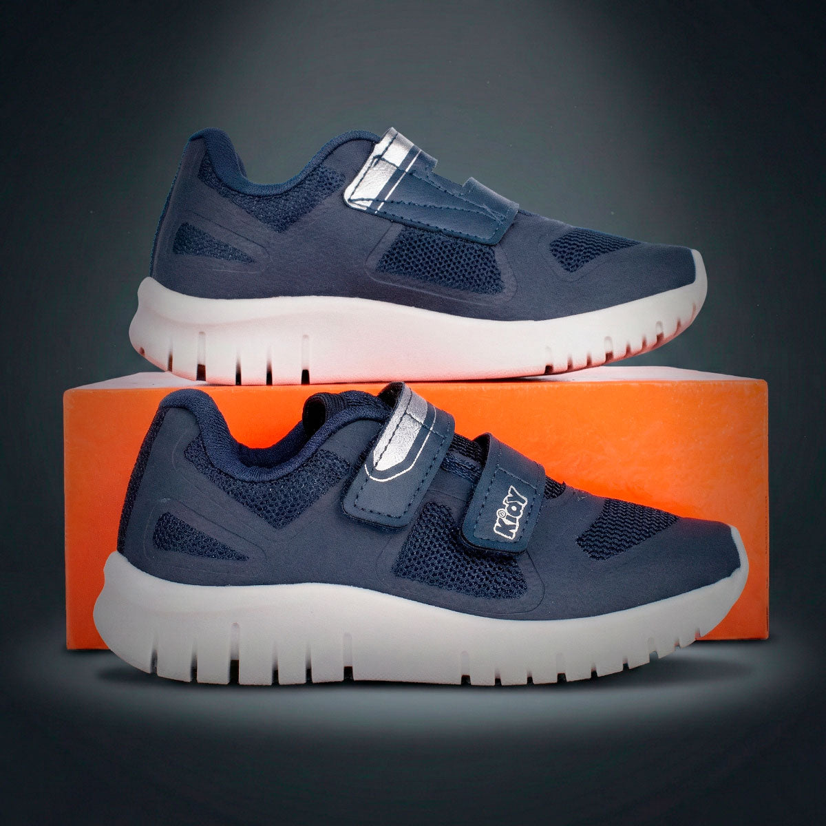 Tênis Infantil Kidy Ultra Flex Marinho Confortável e Flexível