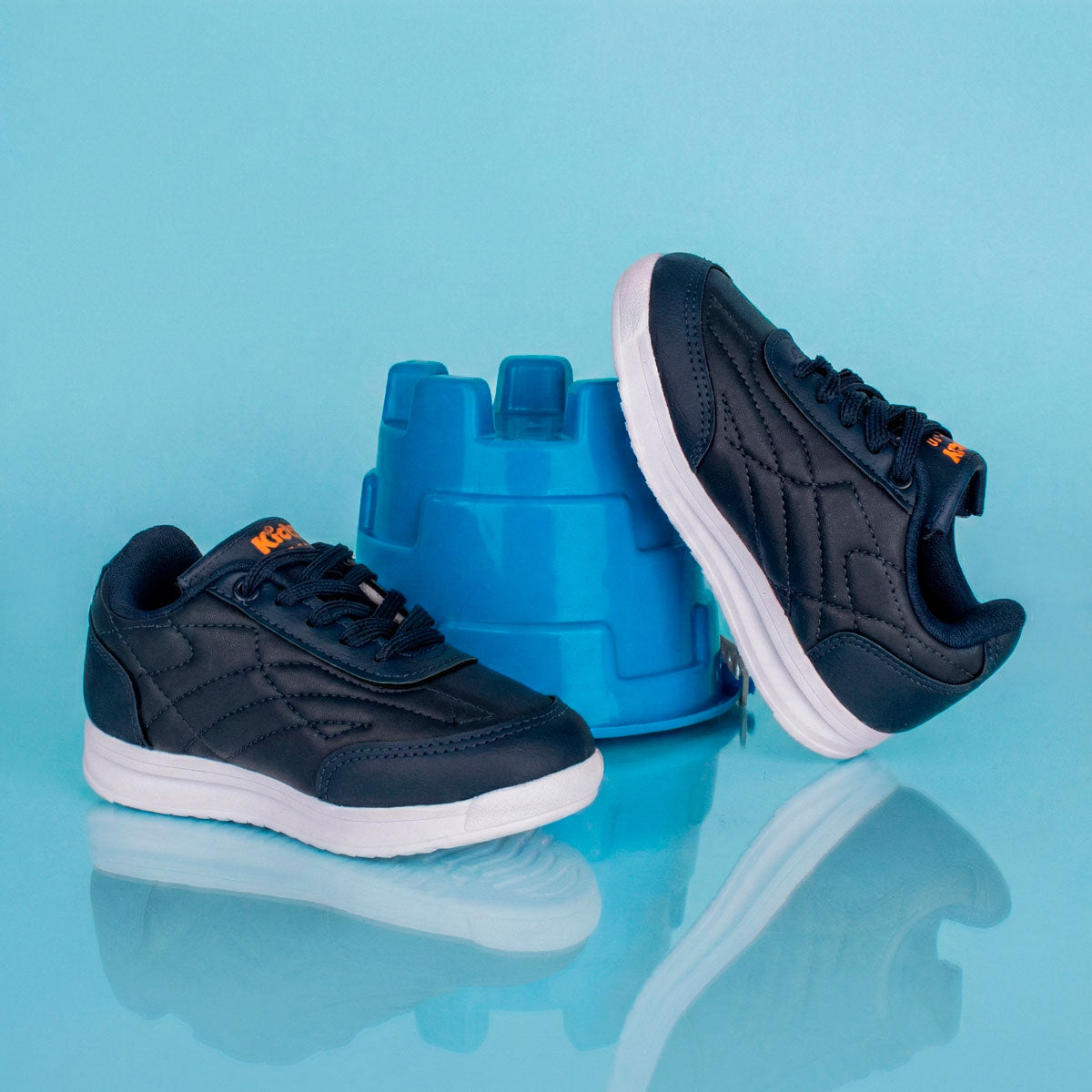 Tênis Infantil Menino Kidy RK 70 Marinho Conforto e Segurança